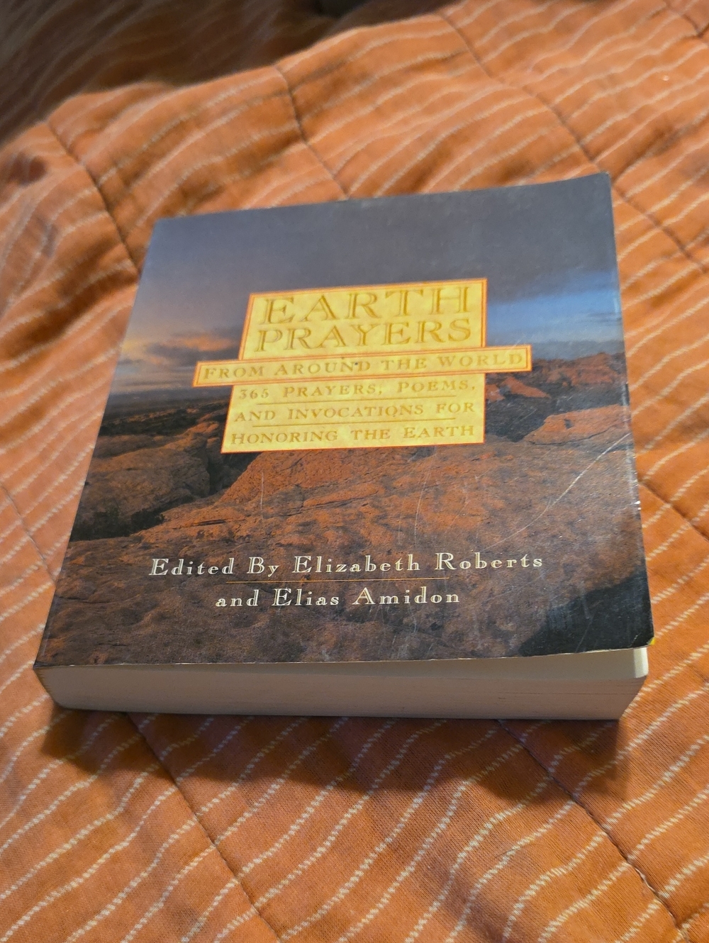 Earth Prayers - Orange Cover Paperback